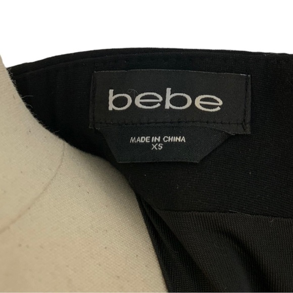 Bebe Embellished Evening Cocktail Dress Black - Picture 11 of 13